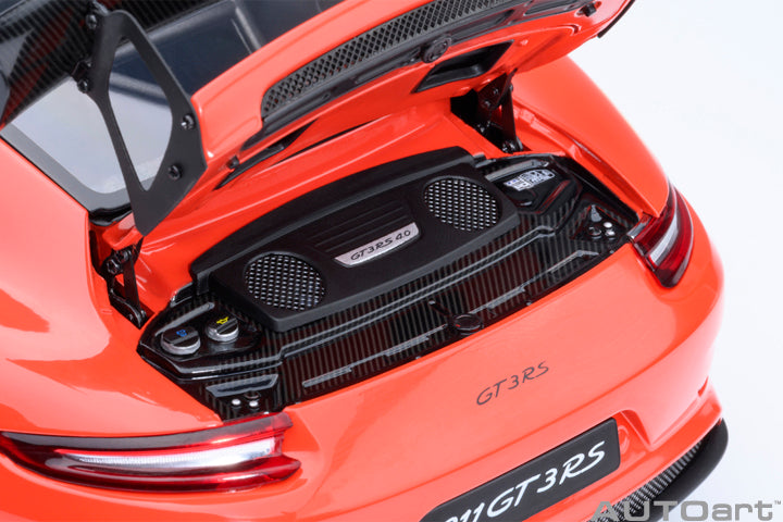 78177 PORSCHE 911 (991.2) GT3 RS WEISSACH PACKAGE ( LAVA ORANGE )