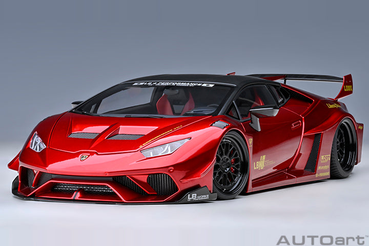 79126  LIBERTY WALK LB SILHOUETTE WORKS HURACAN GT (RED)