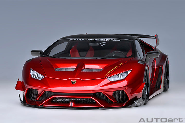 79126  LIBERTY WALK LB SILHOUETTE WORKS HURACAN GT (RED)