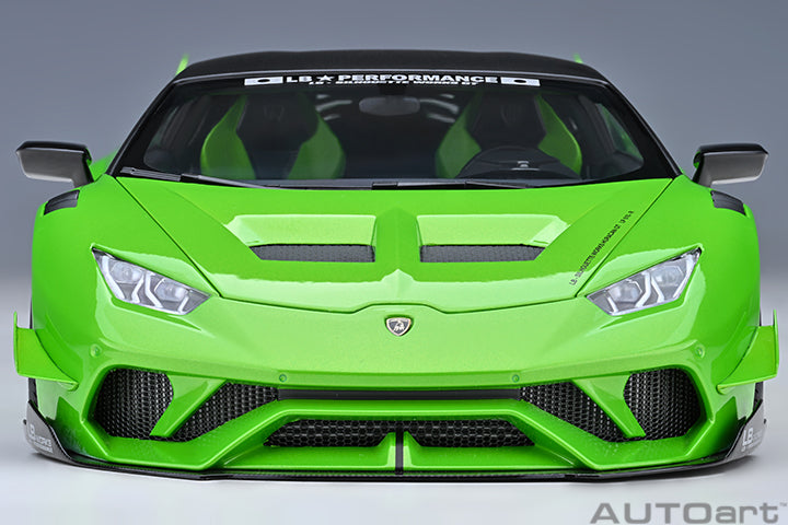 79128  LIBERTY WALK LB SILHOUETTE WORKS HURACAN GT (PEARL GREEN)