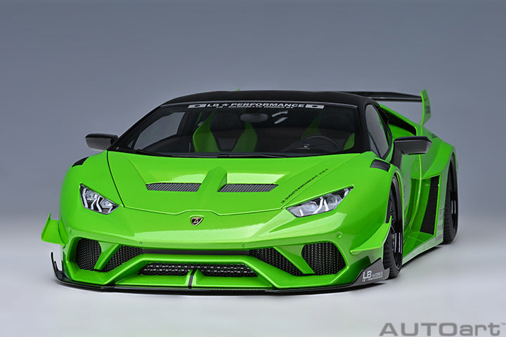 79128  LIBERTY WALK LB SILHOUETTE WORKS HURACAN GT (PEARL GREEN)