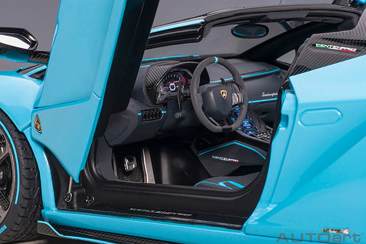 79206  LAMBORGHINI CENTENARIO ROADSTER (BLU CEPHEUS/PEARL BLUE)