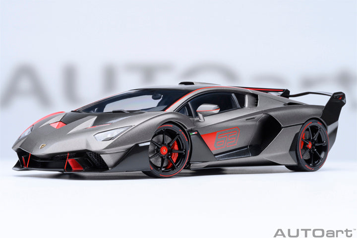 79216 LAMBORGHINI SC18 ALSTON (GRIGIO DAYTONA / RED ACCENTS)