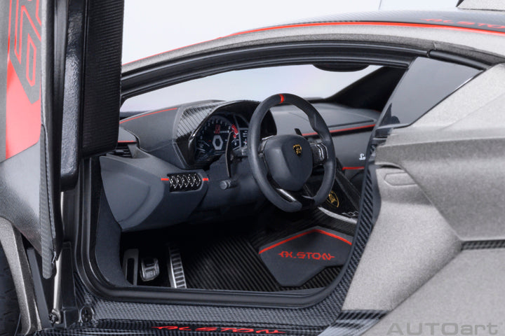 79216 LAMBORGHINI SC18 ALSTON (GRIGIO DAYTONA / RED ACCENTS)