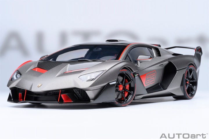 79216 LAMBORGHINI SC18 ALSTON (GRIGIO DAYTONA / RED ACCENTS)