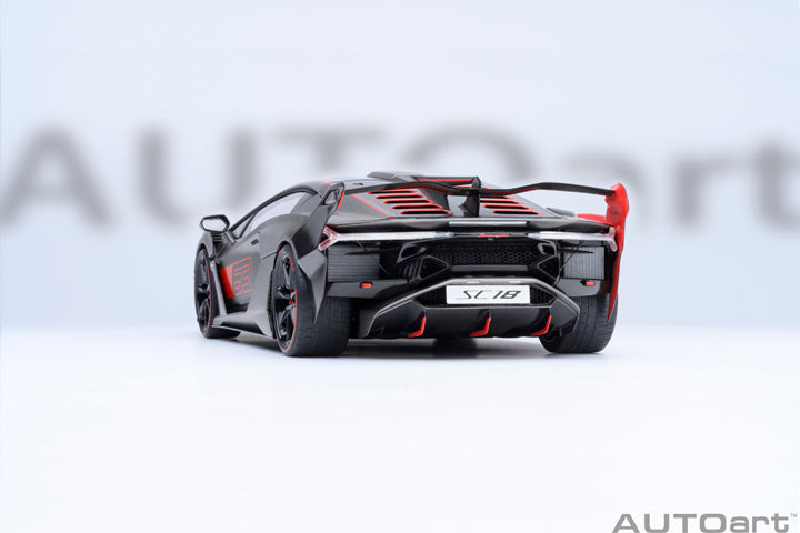 79216 LAMBORGHINI SC18 ALSTON (GRIGIO DAYTONA / RED ACCENTS)