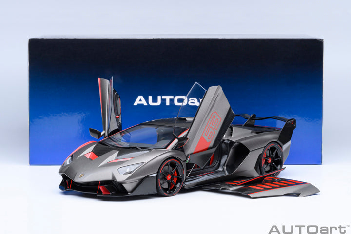 79216 LAMBORGHINI SC18 ALSTON (GRIGIO DAYTONA / RED ACCENTS)