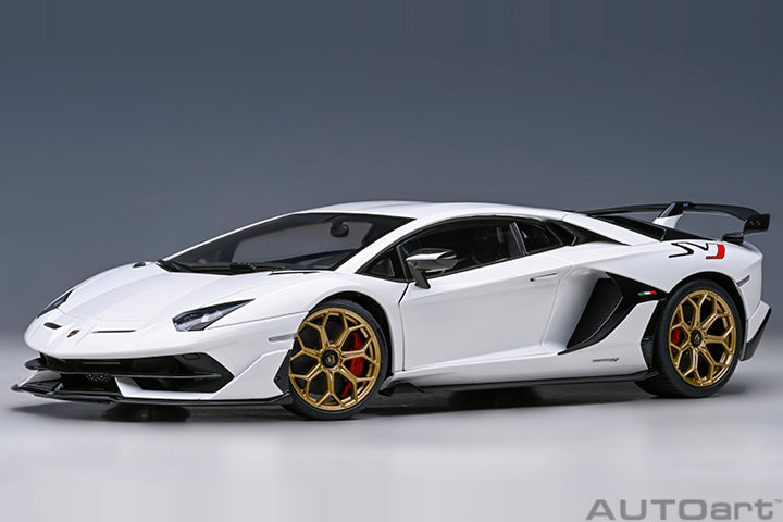 79217  LAMBORGHINI AVENTADOR SVJ (BIANCO ASOPO/PEARL WHITE)