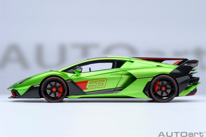 79248 LAMBORGHINI SC18 ALSTON (VERDE SELVANS / RED ACCENTS)