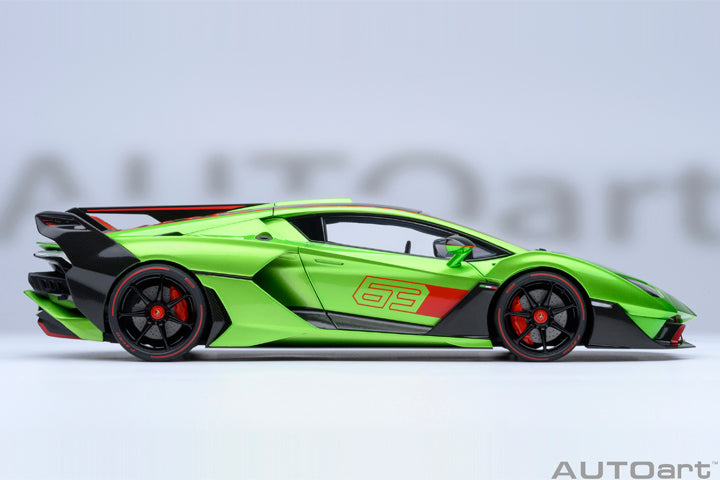 79248 LAMBORGHINI SC18 ALSTON (VERDE SELVANS / RED ACCENTS)