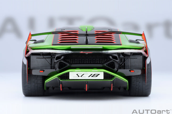 79248 LAMBORGHINI SC18 ALSTON (VERDE SELVANS / RED ACCENTS)