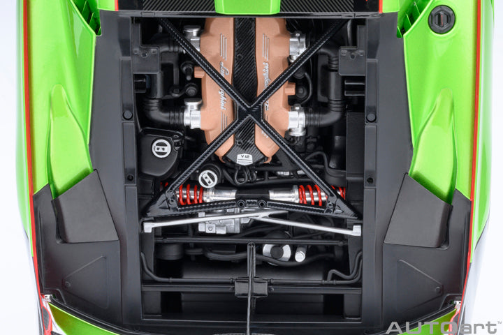 79248 LAMBORGHINI SC18 ALSTON (VERDE SELVANS / RED ACCENTS)