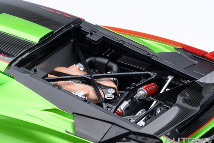 79248 LAMBORGHINI SC18 ALSTON (VERDE SELVANS / RED ACCENTS)