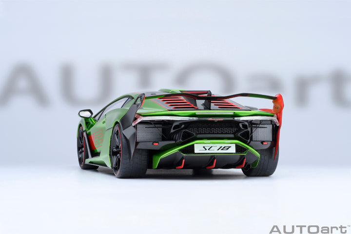 79248 LAMBORGHINI SC18 ALSTON (VERDE SELVANS / RED ACCENTS)