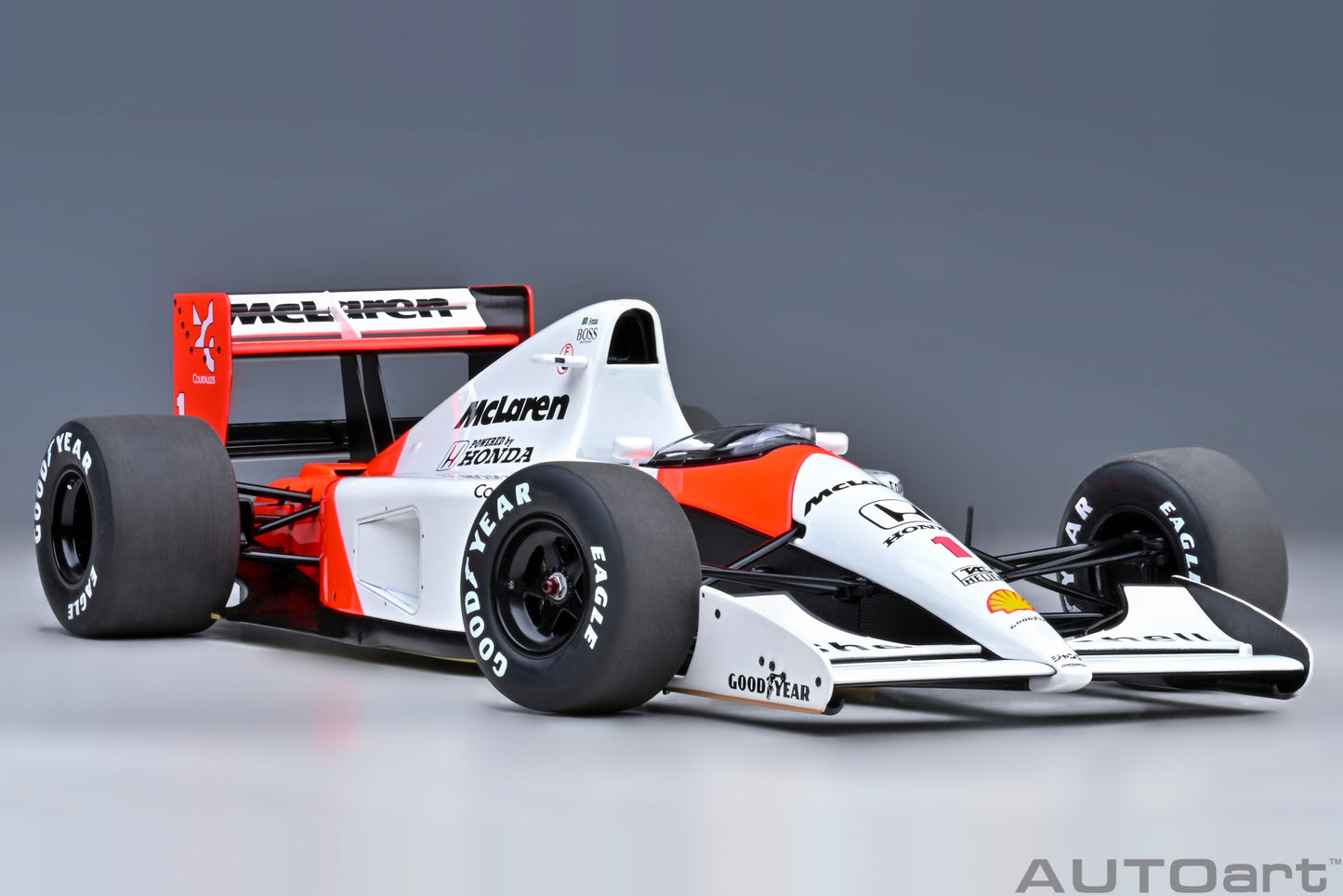 89140  McLAREN HONDA MP4/6 JAPANESE GP 1991 A.SENNA #1 (WITH McLAREN LOGO)