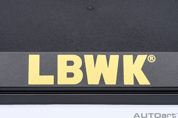 90038 CLEAR COVER & BASE PLATE SET (LBWK/GOLD)