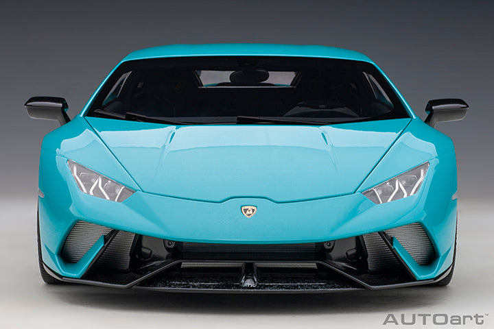 Xe Mô Hình Lamborghini Huracan Performante 1:12 Autoart ( Xanh BabyBlu Xe Mô Hình Lamborghini Huracan Performante 1:12 Autoart ( Xanh BabyBlu