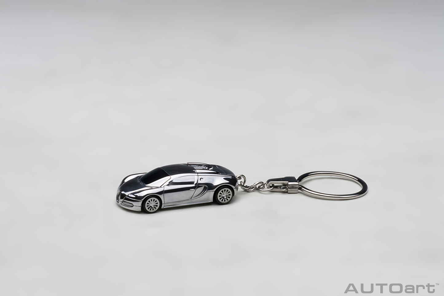 Aluminium car keychain