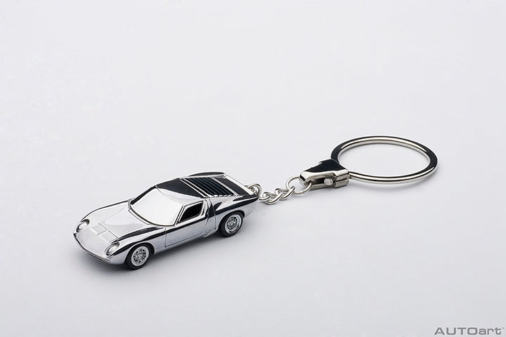 Aluminium car keychain