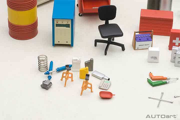 49110 1:18 GARAGE KIT SET scale