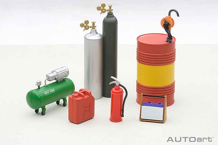 49110 1:18 GARAGE KIT SET scale