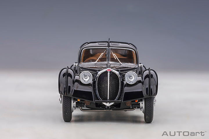 50946  1/43 BUGATTI 57SC ATLANTIC 1938 (BLACK/WITH DISC WHEELS)