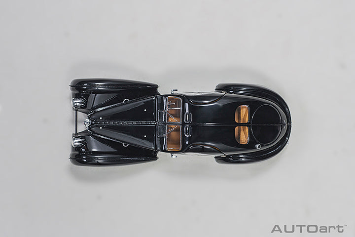 50946  1/43 BUGATTI 57SC ATLANTIC 1938 (BLACK/WITH DISC WHEELS)