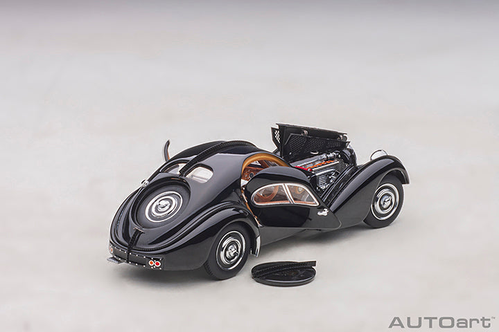 50946  1/43 BUGATTI 57SC ATLANTIC 1938 (BLACK/WITH DISC WHEELS)