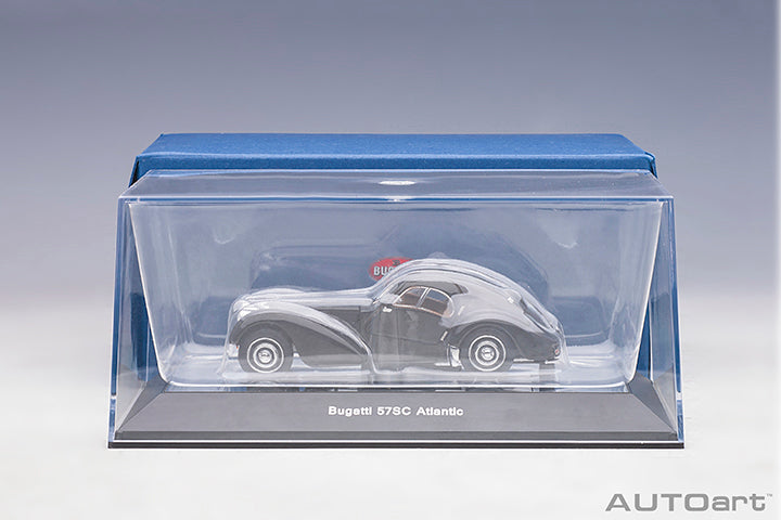 50946  1/43 BUGATTI 57SC ATLANTIC 1938 (BLACK/WITH DISC WHEELS)