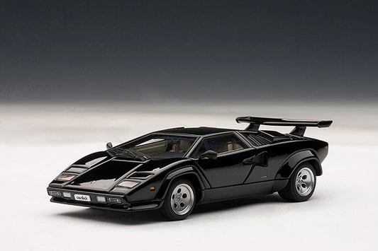 54532  1/43 LAMBORGHINI COUNTACH 5000 S (BLACK) (WITH OPENINGS)