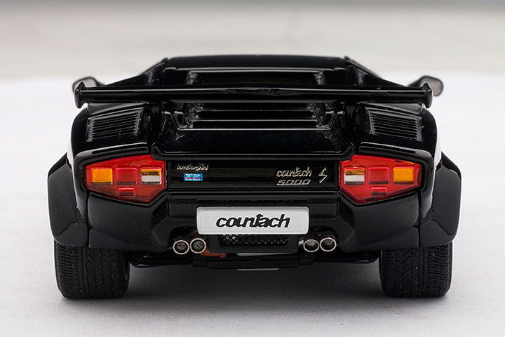 54532  1/43 LAMBORGHINI COUNTACH 5000 S (BLACK) (WITH OPENINGS)