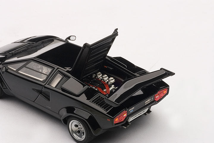 54532  1/43 LAMBORGHINI COUNTACH 5000 S (BLACK) (WITH OPENINGS)