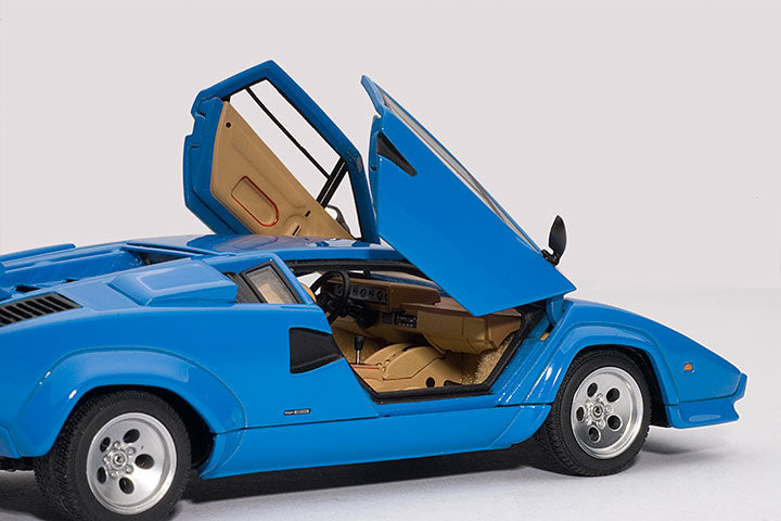 54534  1/43 LAMBORGHINI COUNTACH 5000S (BLUE)(WITH OPENINGS)