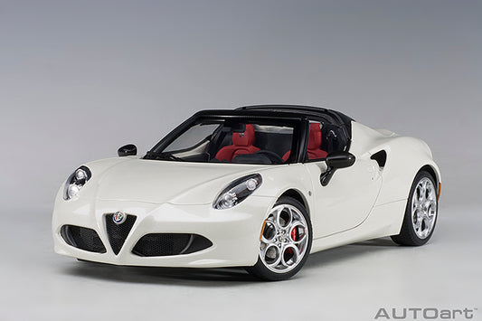 70141  ALFA ROMEO 4C SPIDER (BIANCO TROFEO/WHITE)