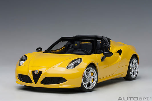 70143  ALFA ROMEO 4C SPIDER (GIALLO PROTOTIPO/YELLOW)