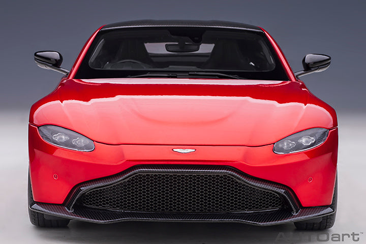 70277  ASTON MARTIN VANTAGE 2019 (HYPER RED/CARBON BLACK ROOF)