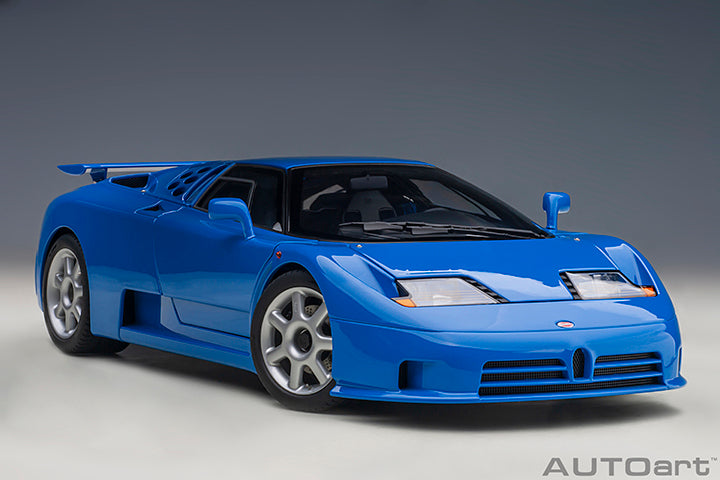 Modèle Bugatti Divo 1:43 Bleu French Racing - Miniature Collection Fonte Sous Pression - 8