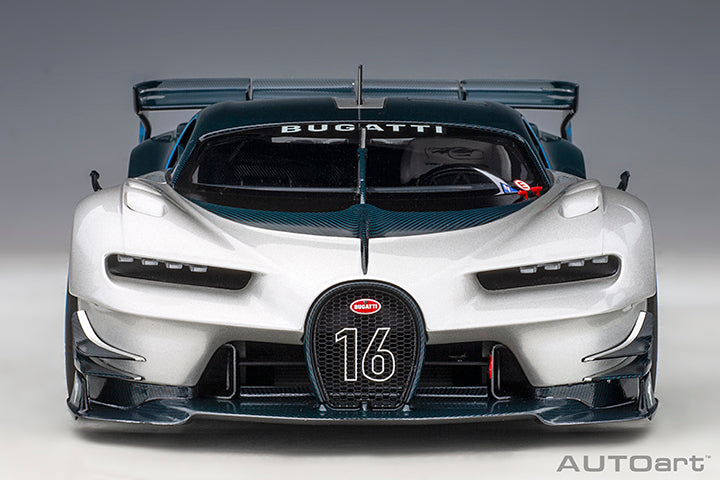 70987  BUGATTI VISION GRAN TURISMO (SILVER/BLUE CARBON)