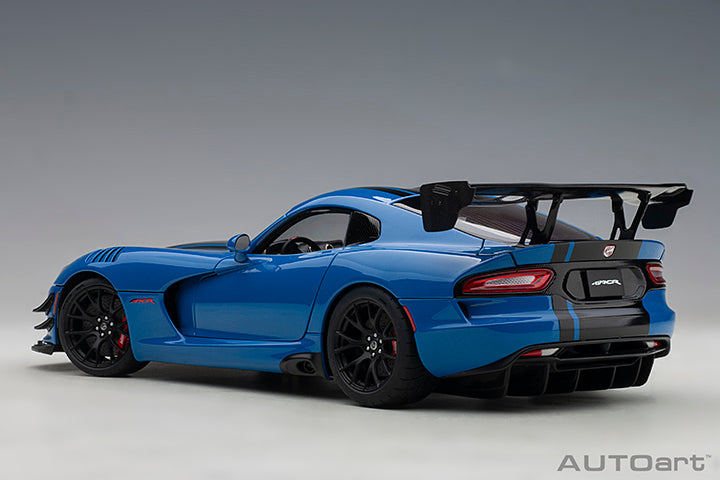 71734  DODGE VIPER ACR 2017 (COMPETITION BLUE W/ BLACK STRIPES)