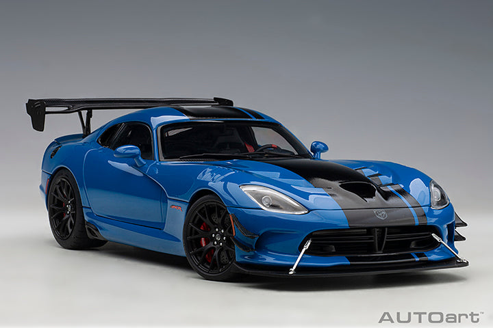 71734  DODGE VIPER ACR 2017 (COMPETITION BLUE W/ BLACK STRIPES)