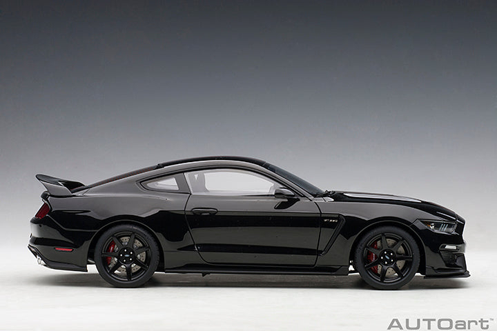 72934  FORD SHELBY MUSTANG GT350R (SHADOW BLACK W/ BLACK STRIPES)