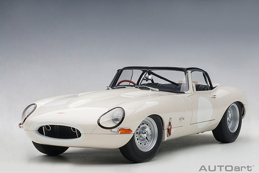 73649  JAGUAR LIGHTWEIGHT E-TYPE (WHITE)