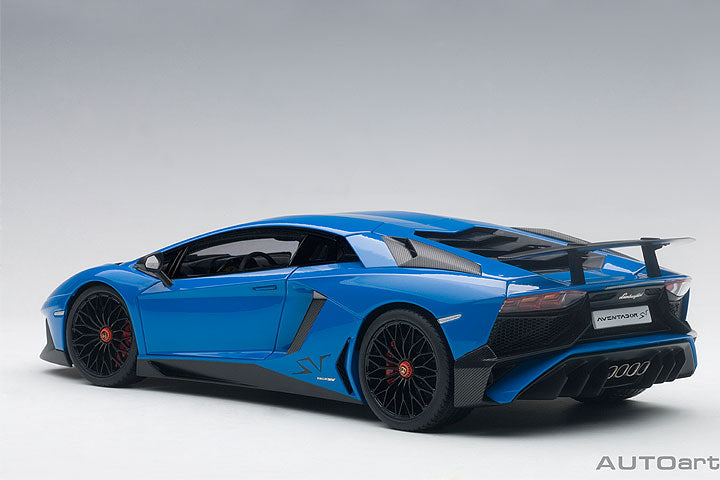 74559  LAMBORGHINI AVENTADOR LP750-4 SV (BLU LEMANS/BLUE)