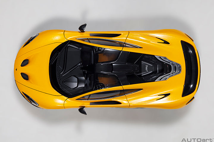 76067 McLAREN P1 (VOLCANO YELLOW W/ YELLOW/BLACK INTERIOR)