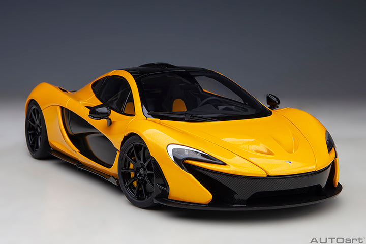 76067 McLAREN P1 (VOLCANO YELLOW W/ YELLOW/BLACK INTERIOR)