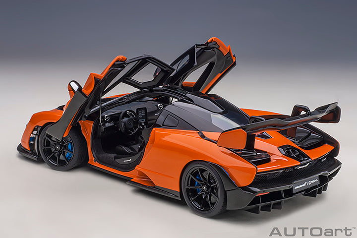 76078 McLAREN SENNA (TROPHY MIRA/ORANGE)