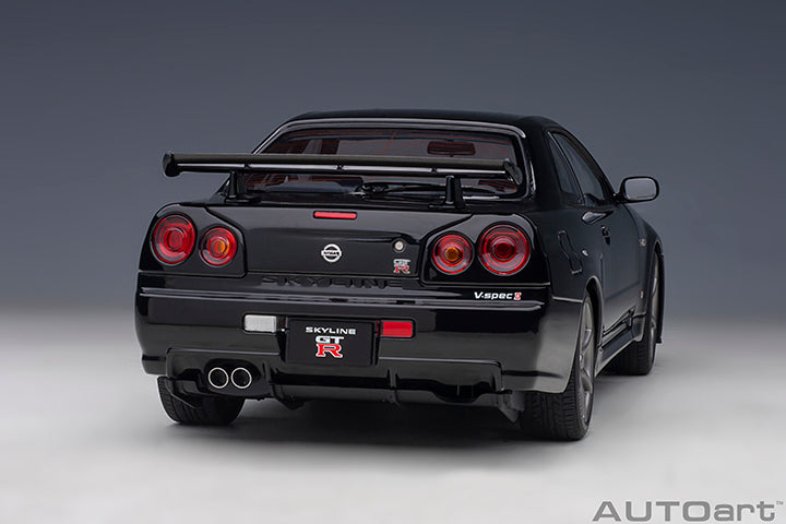 77407  NISSAN SKYLINE GT-R (R34) V-SPEC II (BLACK PEARL)