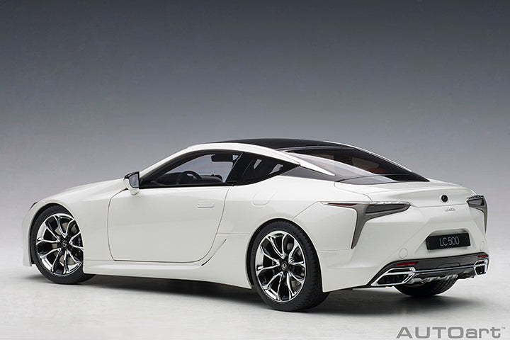 78872  LEXUS LC 500 (F WHITE METALLIC/DARK ROSE INTERIOR)