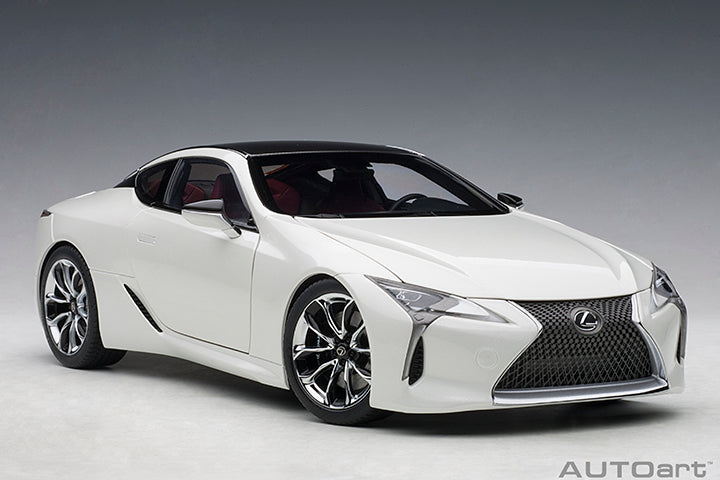 78872  LEXUS LC 500 (F WHITE METALLIC/DARK ROSE INTERIOR)