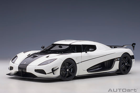 79021  KOENIGSEGG AGERA RS (WHITE/CARBON BLACK/BLACK ACCENTS)